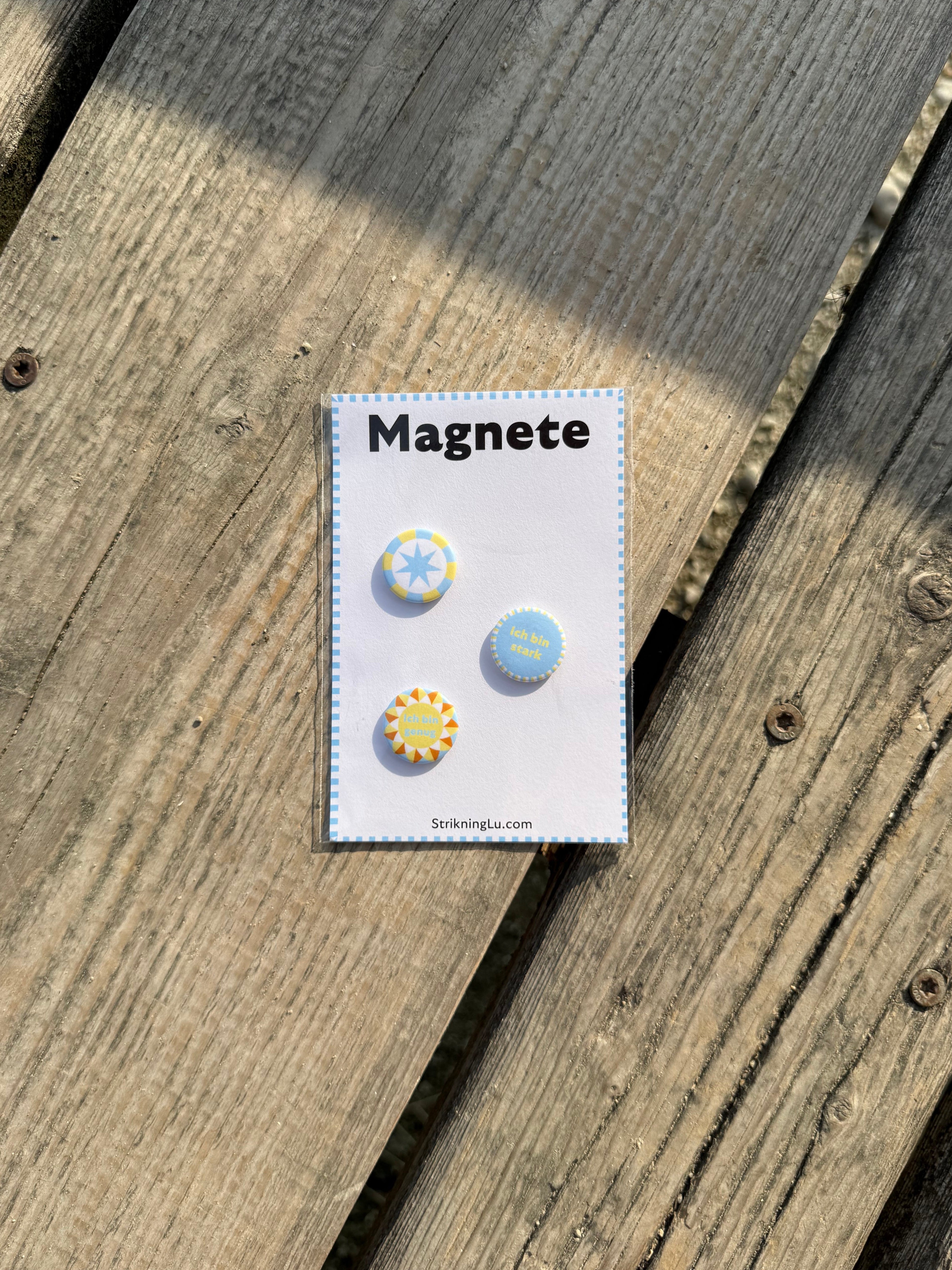 Set Magneten • Gelb-Blau
